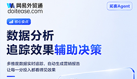 网易外贸通拓客 Agent 外贸营销数据分析，实时追踪投放效果辅助拓客决策